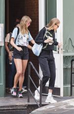 TAYLOR SWIFT and GIGI HADID Leaves Taylor