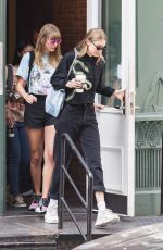 TAYLOR SWIFT and GIGI HADID Leaves Taylor