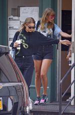 TAYLOR SWIFT and GIGI HADID Leaves Taylor