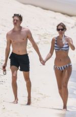 TAYLOR SWIFT in Bikini at a Beach in Turks and Caicos 07/09/2018