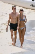 TAYLOR SWIFT in Bikini at a Beach in Turks and Caicos 07/09/2018