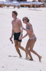 TAYLOR SWIFT in Bikini at a Beach in Turks and Caicos 07/09/2018