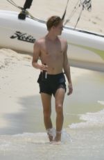 TAYLOR SWIFT in Bikini at a Beach in Turks and Caicos 07/09/2018