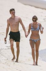 TAYLOR SWIFT in Bikini at a Beach in Turks and Caicos 07/09/2018