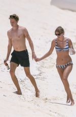 TAYLOR SWIFT in Bikini at a Beach in Turks and Caicos 07/09/2018