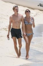 TAYLOR SWIFT in Bikini at a Beach in Turks and Caicos 07/09/2018