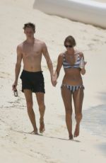 TAYLOR SWIFT in Bikini at a Beach in Turks and Caicos 07/09/2018