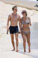 TAYLOR SWIFT in Bikini at a Beach in Turks and Caicos 07/09/2018