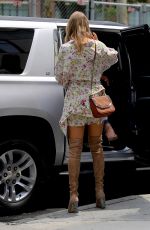 TAYLOR SWIFT in High Knee Boots Out in New York 07/15/2018