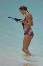 TAYLOR SWIFT in Swimsuit at Beach in Turks and Caicos 07/05/2018