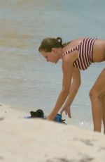 TAYLOR SWIFT in Swimsuit at Beach in Turks and Caicos 07/05/2018