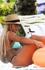 TERESA GIUDICE in Bikini at a Pool in Orlando 07/05/2018