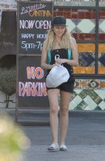 TERESA PALMER Out and About in Los Angeles 07/01/2018