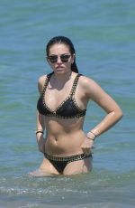 THYLANE BLONDEAU in Bikini at a Beach in St Tropez 07/09/2018