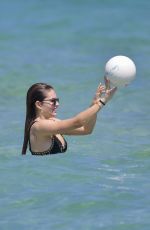 THYLANE BLONDEAU in Bikini at a Beach in St Tropez 07/09/2018