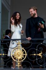 TINA KUNAKEY at Dior Dinner at Place Vendome in Paris 07/02/2018