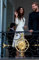 TINA KUNAKEY at Dior Dinner at Place Vendome in Paris 07/02/2018