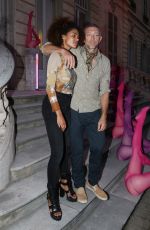 TINA KUNAKEY at Jean-Paul Gaultier Scandal Discotheque Party in Paris 07/04/2018