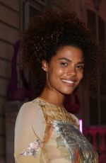 TINA KUNAKEY at Jean-Paul Gaultier Scandal Discotheque Party in Paris 07/04/2018