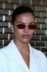 TINA KUNAKEY at Jean-Paul Gaultier Show at Paris Fashion Week 07/04/2018