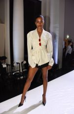 TINA KUNAKEY at Jean-Paul Gaultier Show at Paris Fashion Week 07/04/2018