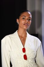 TINA KUNAKEY at Jean-Paul Gaultier Show at Paris Fashion Week 07/04/2018