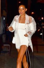 TINASHE Out for Dinner at Craig