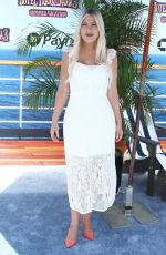 TORI SPELLING at Hotel Transylvania 3: Summer Vacation Premiere in Los Angeles 06/30/2018