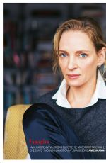UMA THURMAN in Grazia Magazine, July 2018