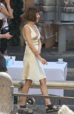 URSULA CORBERO on the Set of a Photoshoot in Rome 07/24/2018