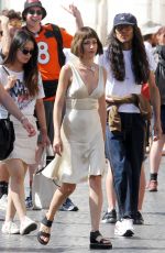 URSULA CORBERO on the Set of a Photoshoot in Rome 07/24/2018