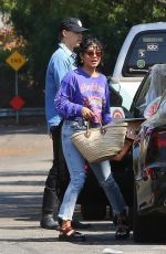 VANESSA HUDGENS and Austin Butler Out for Breakfast in Los Angeles 07/19/2018