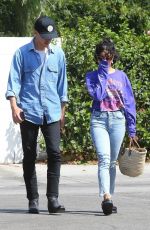 VANESSA HUDGENS and Austin Butler Out for Breakfast in Los Angeles 07/19/2018