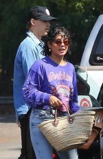 VANESSA HUDGENS and Austin Butler Out for Breakfast in Los Angeles 07/19/2018