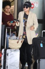VANESSA HUDGENS at LAX Airport in Los Angeles 07/25/2018