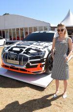 VANESSA KIRBY at Audi Polo Challenge at Coworth Park Polo Club 07/01/2018
