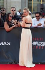 VANESSA KIRBY at Mission: Impossible – Fallout Premiere in Paris 07/12/2018