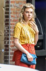 VANESSA KIRBY on the Set of Adam Leon Untitled Movie in New York 07/03/2018