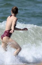 VANESSA PARADIS in Swimsuit at a Beach in Biarritz 07/08/2018