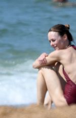VANESSA PARADIS in Swimsuit at a Beach in Biarritz 07/08/2018