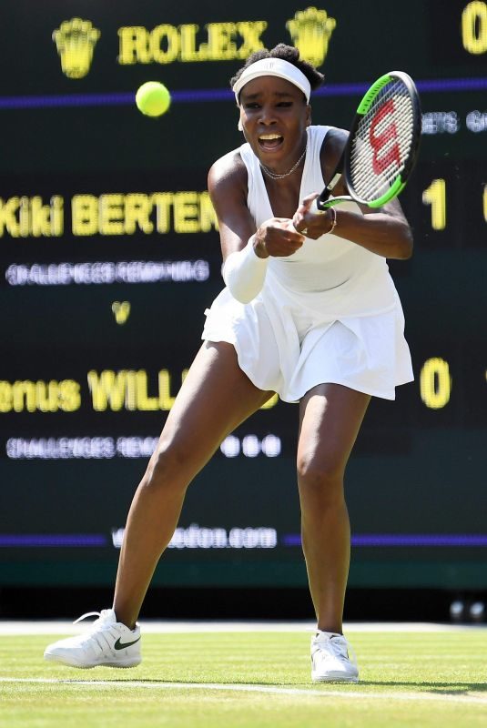 VENUS WILLIAMS at Wimbledon Tennis Championships in London 07/06/2018