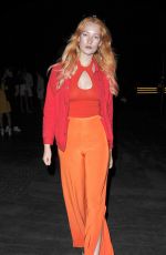 VICTORIA CLAY at Westminster Pier in London 07/01/2018