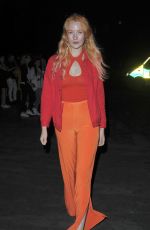 VICTORIA CLAY at Westminster Pier in London 07/01/2018