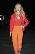 VICTORIA CLAY at Westminster Pier in London 07/01/2018