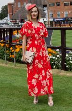 VICTORIA PENDLETON at Moet & Chandon July Festival, Ladies Day at Newmarket Racecourse 07/12/2018