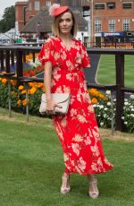 VICTORIA PENDLETON at Moet & Chandon July Festival, Ladies Day at Newmarket Racecourse 07/12/2018