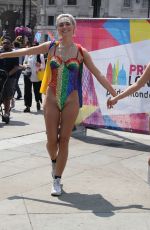 WALLIS DAY and ALICE CHATER at Pride London Festival in London 07/07/2018