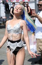WALLIS DAY and ALICE CHATER at Pride London Festival in London 07/07/2018