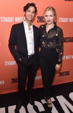 WILLA FITZGERALD at Straight White Men Broadway Play Opening Night in New York 07/23/2018