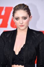 WILLOW SHIELDS at The Spy Who Dumped Me Premiere in Los Angeles 07/25/2018